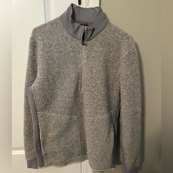 LuluLemon quarter zip wool fleece sweater - Picture 2 of 4